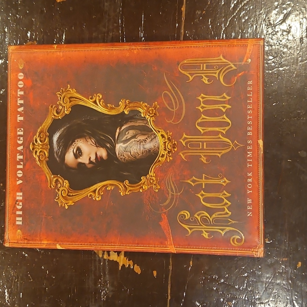 Kat Von D High Voltage Tattoo Book -  HARDCOVER